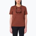 Дамска тениска за бягане Salomon Shakeout Core SS Tee burnt umber