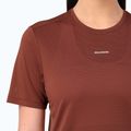 Дамска тениска за бягане Salomon Shakeout Core SS Tee burnt umber 3