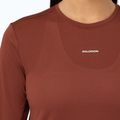 Дамска блуза за бягане с дълъг ръкав Salomon Shakeout Core LS Tee burnt umber 3