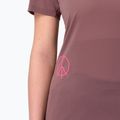 Дамска тениска за бягане Salomon Courtney Tee SS rose taupe 4