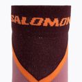 Чорапи Salomon Pulse Ankle dusky orchid/huckleberry/dragon fire 3