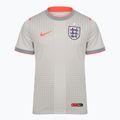Детска футболна тениска Nike England Pre-Match pewter grey/bright crimson