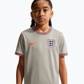 Детска футболна тениска Nike England Pre-Match pewter grey/bright crimson 5
