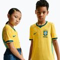 Детска футболна тениска Nike Brazil 2026/27 Match Home canary/light mint/geode teal 4