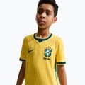 Детска футболна тениска Nike Brazil 2026/27 Match Home canary/light mint/geode teal 8