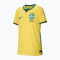 Детска футболна тениска Nike Brazil 2026 Stadium Home Soccer Replica canary/light menta/geode teal 7