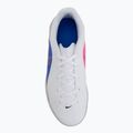 Детски футболни обувки Nike Tiempo Maestro Club Jr IC white/racer blue/pink blast/black 5