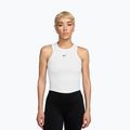 Дамска тениска Nike One Fitted Dri-Fit Cropped Tank thunder white/black