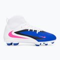 Детски футболни обувки Nike Phantom 6 High Club FG/MG racer blue/white/pink blast 2