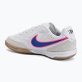 Детски футболни обувки Nike Tiempo Streetgato Jr white/pink blast/racer blue 3