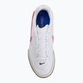 Детски футболни обувки Nike Tiempo Streetgato Jr white/pink blast/racer blue 5
