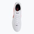 Мъжки футболни обувки Nike Tiempo Ligera Pro FG white/bright crimson/black 5