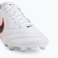 Мъжки футболни обувки Nike Tiempo Ligera Pro FG white/bright crimson/black 7