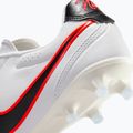 Мъжки футболни обувки Nike Tiempo Ligera Pro FG white/bright crimson/black 9