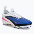 Детски футболни обувки Nike Phantom 6 Low Academy FG/MG Jr racer blue/white/pink blast