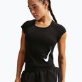 Дамска тениска за бягане Nike Swoosh Run Dri-Fit black/white/white 2