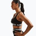Спортен сутиен Nike Pro Light Support Non Padded black/white/metallic silver 4