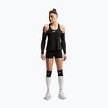 Дамски тренировъчни шорти Nike Pro Mid Rise Biker 3" black/white/metallic silver 2