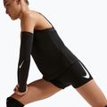Дамски тренировъчни шорти Nike Pro Mid Rise Biker 3" black/white/metallic silver 5