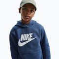 Детски суитшърт Nike Club Fleece Hoodie mystic navy/white