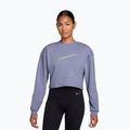 Дамски суитшърт за тренировка Nike Pro Dri-Fit Crew Neck iron purple/metallic silver/white