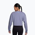 Дамски суитшърт за тренировка Nike Pro Dri-Fit Crew Neck iron purple/metallic silver/white 2