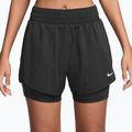 Дамски шорти Nike One Dri-Fit High-Waisted 3“ 2In1 black/white