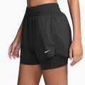 Дамски шорти Nike One Dri-Fit High-Waisted 3“ 2In1 black/white 3