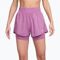 Дамски шорти Nike One Dri-Fit High-Waisted 3“ 2In1 light magenta/white