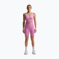Тренировъчен топ Nike Pro Seamless Dri-Fit Cropped light magenta 2