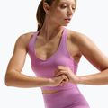 Тренировъчен топ Nike Pro Seamless Dri-Fit Cropped light magenta 4