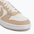 Детски обувки Nike Court Borough Low Next Bloom phantom/white/linnen 7
