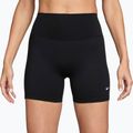 Дамски шорти Nike One High-Waisted Biker 5„ black/white