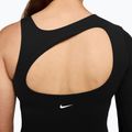 Дамска тениска за тренировка Nike Zenvy Dri-Fit One Sleeve Top black/white/cool grey 3