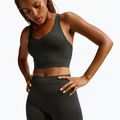 Дамски шорти Nike Pro Seamless High-Waisted Biker 5" dark smoke grey 4