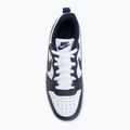 Детски обувки Nike Court Borough Low Next Bloom white/white/midnight navy 5