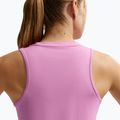 Дамска тренировъчна тениска Nike One Classic Dri-Fit light magenta/white 6