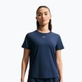Дамска тренировъчна тениска Nike One Classic midnight navy/white