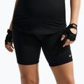 Дамски шорти Nike One Maternity High-Waisted 8" black/white