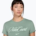 Дамска тениска/фланелка за тенис Nike Court Heritage steam/barely green 3