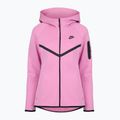 Дамски суитшърт  Nike Sportswear Tech Fleece Windrunner light magenta/black 4