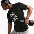 Мъжка тренировъчна тениска Nike Hyverse Dri-Fit Persian black/white 5