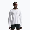 Мъжка блуза за бягане с дълъг ръкав Nike Miler Dri-Fit UV white