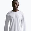 Мъжка блуза за бягане с дълъг ръкав Nike Miler Dri-Fit UV white 5