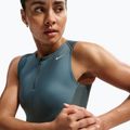 Дамска тренировъчна тениска Nike Pro Dri-Fit mineral slate/faded spruce/white 4
