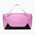 Чанта за тренировка/фитнес Nike Brasilia Duffel Small 40 l light magenta/black/black 3