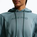 Дамски суитшърт за тренировка Nike Pro Therma-Fit Hoodie mineral slate/white 5