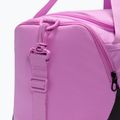 Чанта за тренировка/фитнес Nike Brasilia Duffel Extra Small 24 l light magenta/black/black 8
