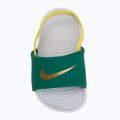 Детски чехли Nike Kawa malachite/sonic yellow 5