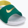 Детски чехли Nike Kawa malachite/sonic yellow 7
